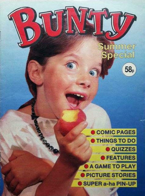 Bunty Summer Special 1987 comic cover