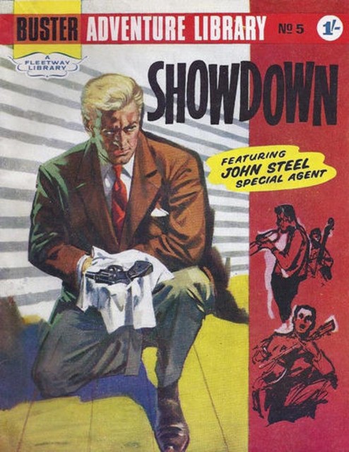 Buster Adventure Library #5 comic cover