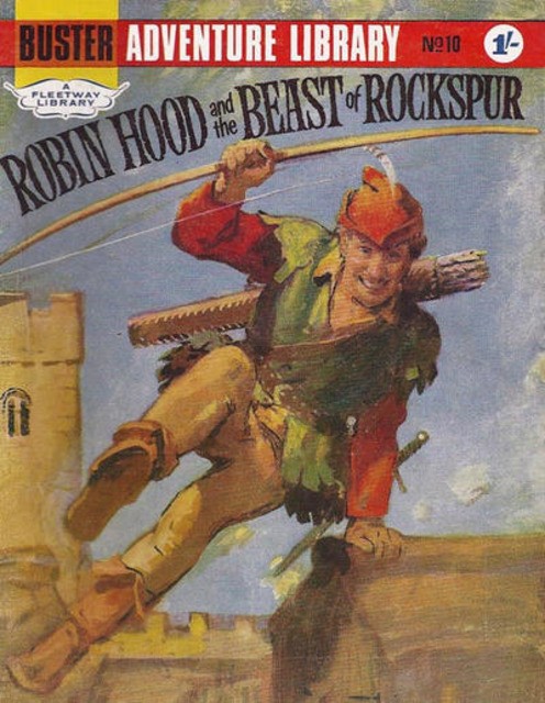 Buster Adventure Library #10 comic cover