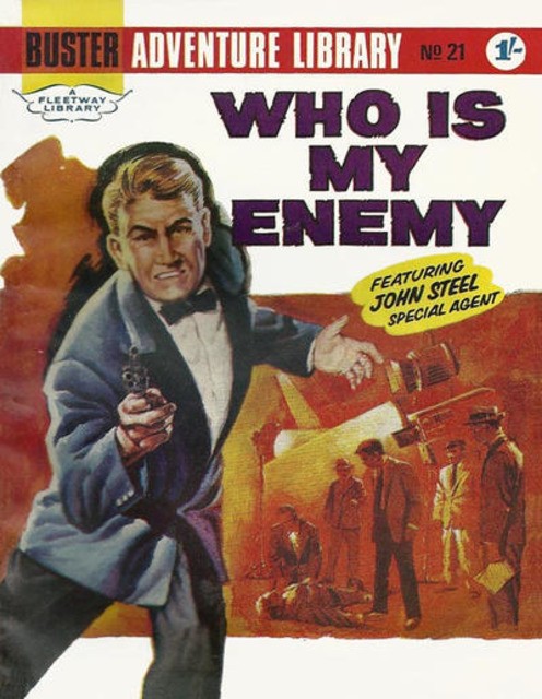 Buster Adventure Library #21 comic cover