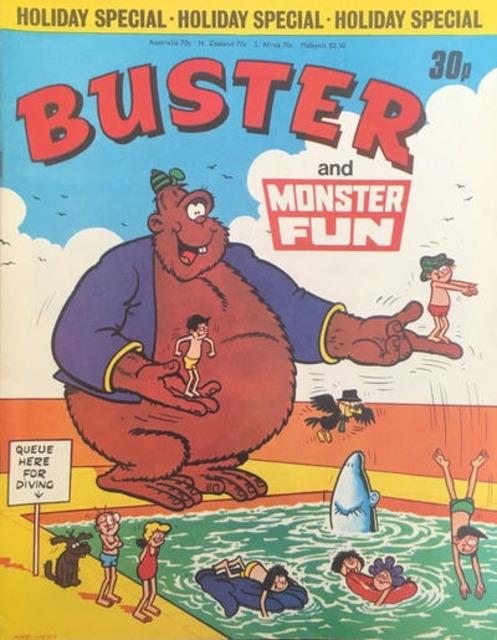 Buster & Monster Fun Holiday Special 1977 comic cover