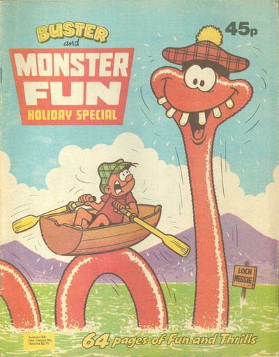 Buster & Monster Fun Holiday Special 1980 comic cover
