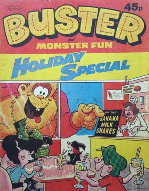 Buster & Monster Fun Holiday Special 1981 comic cover