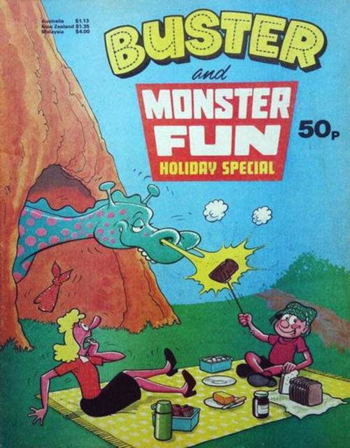 Buster & Monster Fun Holiday Special 1982 comic cover