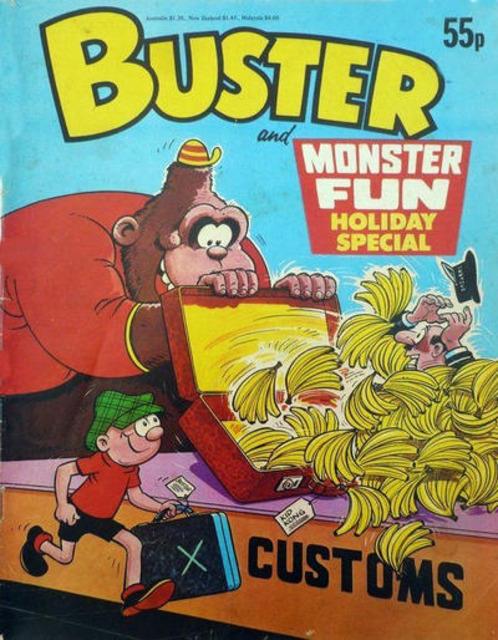 Buster & Monster Fun Holiday Special 1984 comic cover