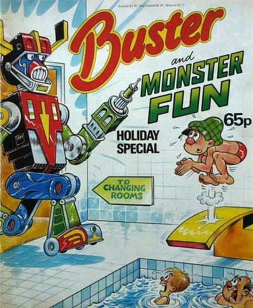 Buster & Monster Fun Holiday Special 1986 comic cover