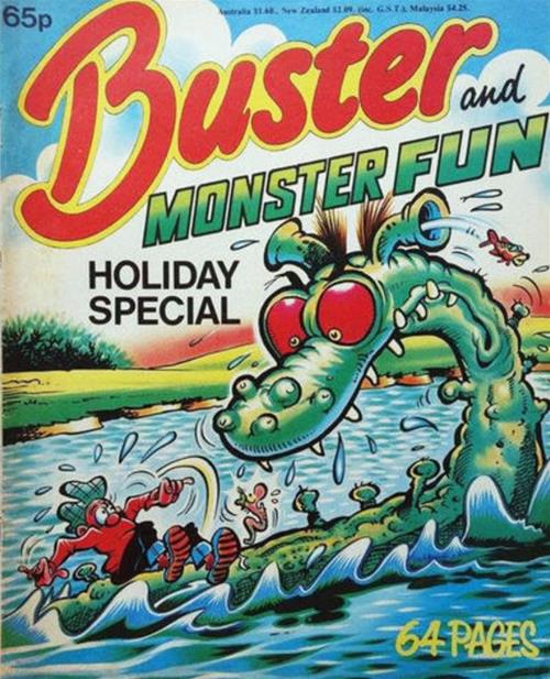 Buster & Monster Fun Holiday Special 1987 comic cover