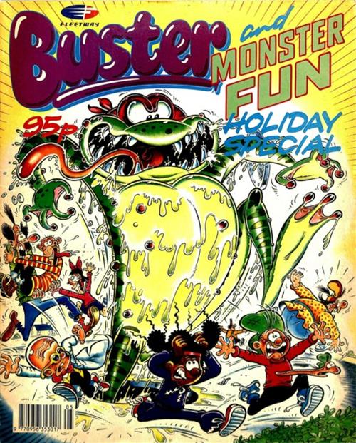 Buster & Monster Fun Holiday Special 1989 comic cover