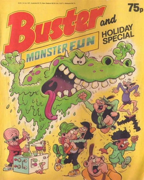 Buster & Monster Fun Holiday Special 1990 comic cover