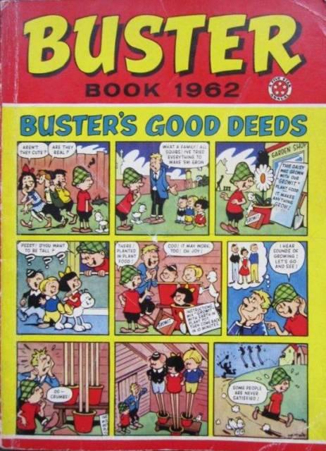 Buster Book Annual 1962 comic cover