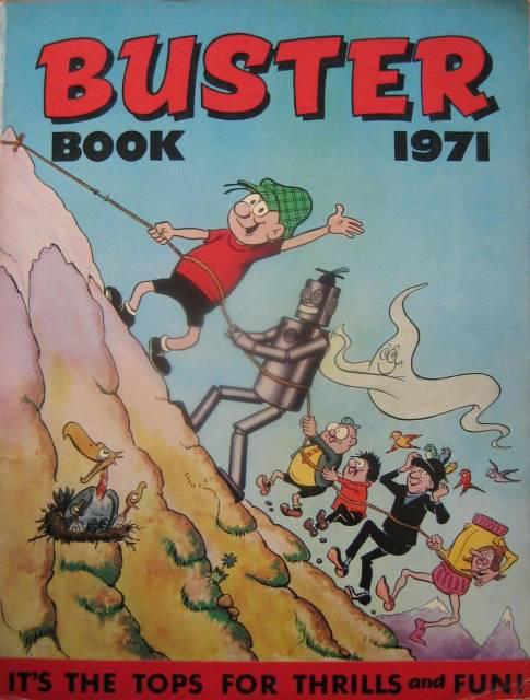 Buster Book Annual 1971 comic cover