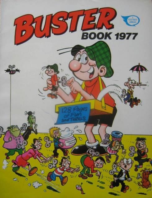 Buster Book Annual 1977 comic cover
