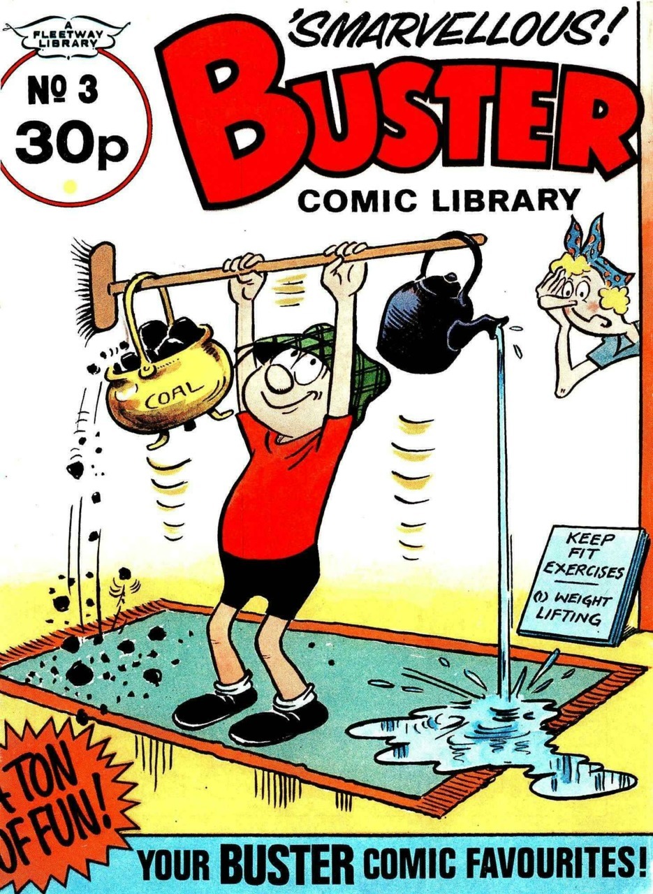 Buster Comic Library #3 comic cover