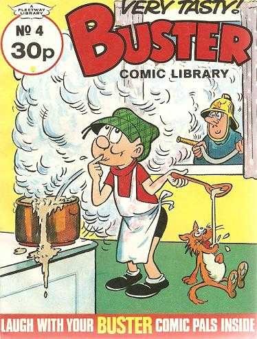 Buster Comic Library #4 comic cover
