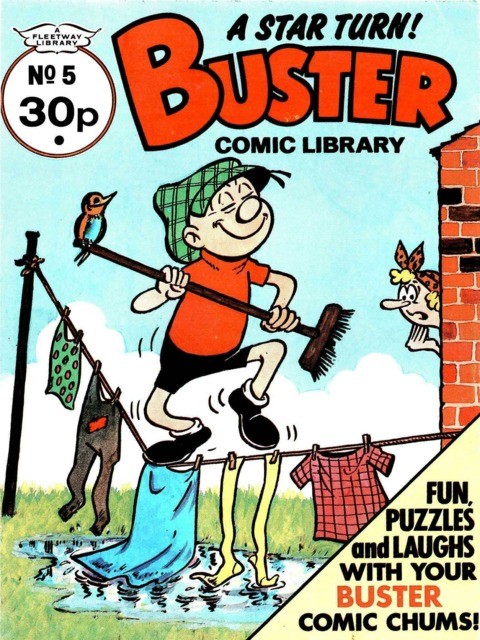 Buster Comic Library #5 comic cover