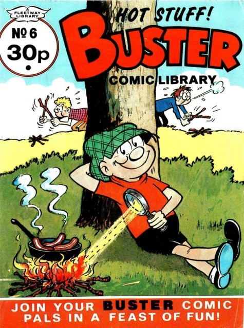 Buster Comic Library #6 comic cover
