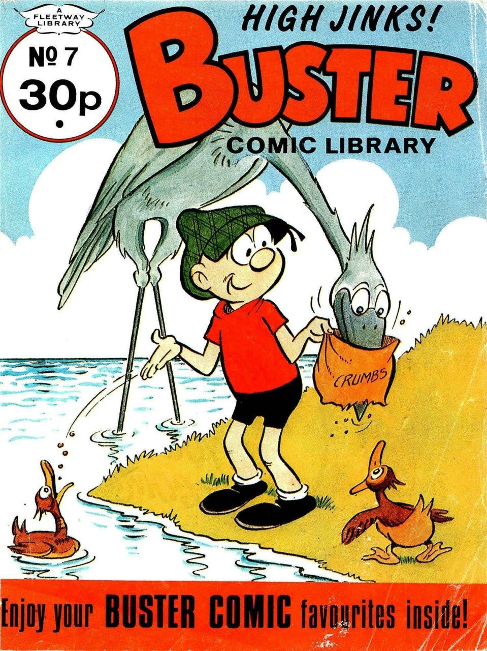 Buster Comic Library #7 comic cover