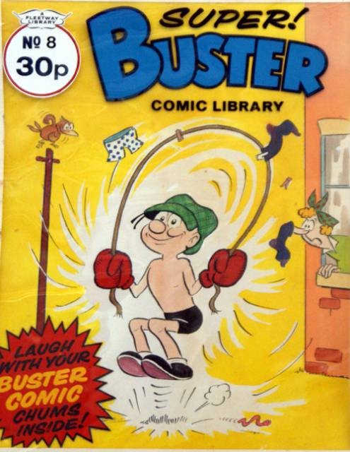 Buster Comic Library #8 comic cover