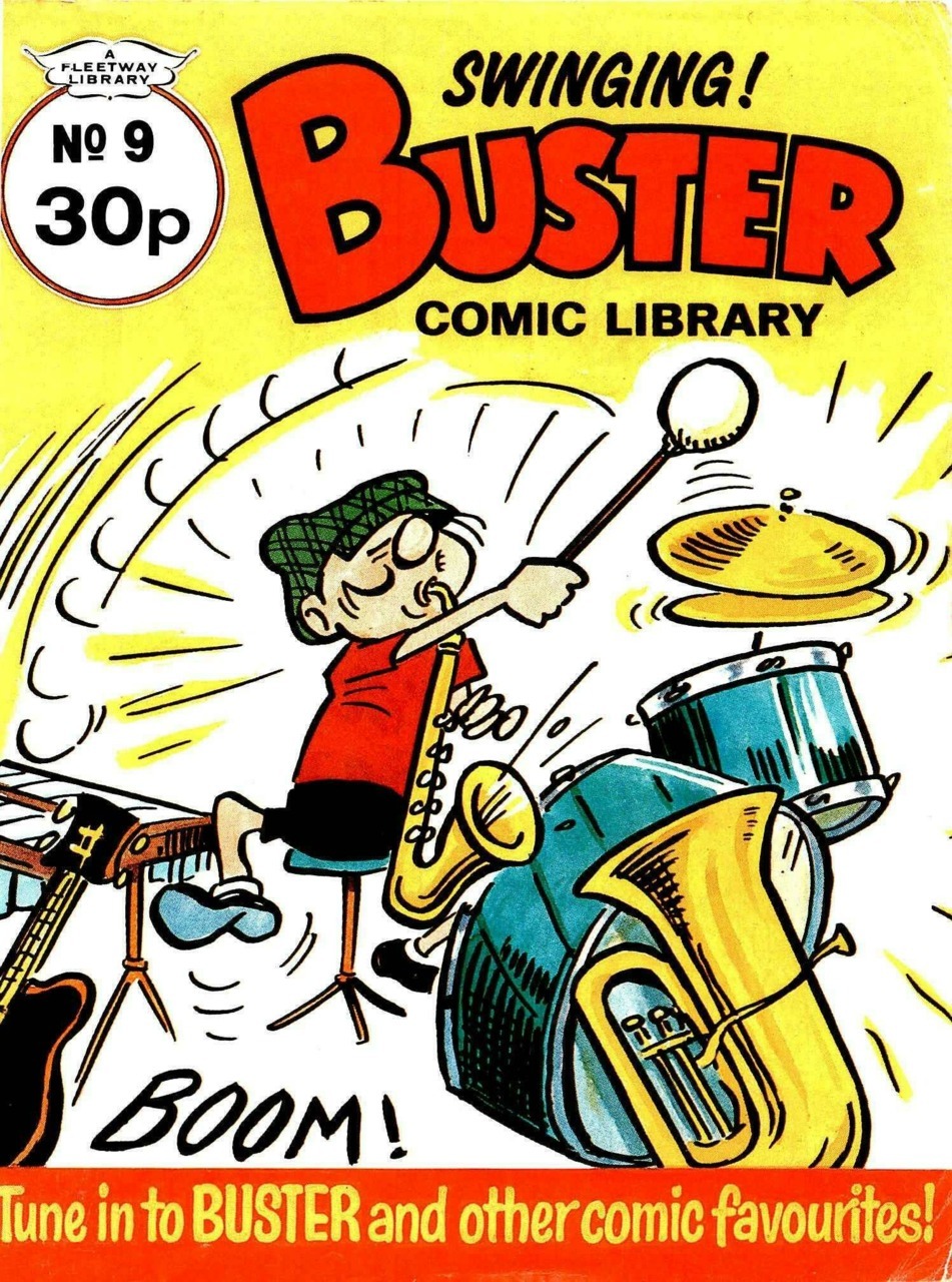 Buster Comic Library #9 comic cover