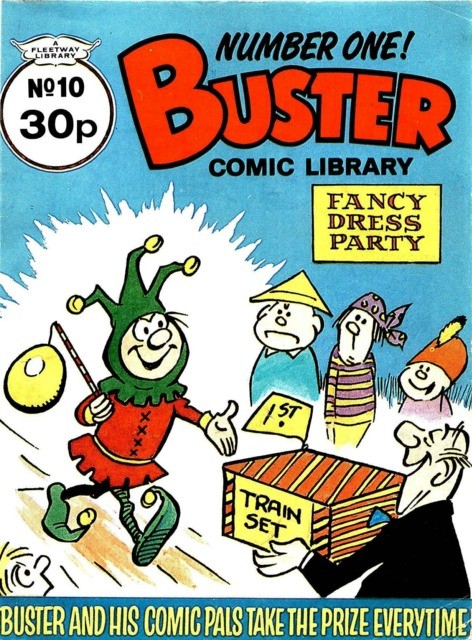 Buster Comic Library #10 comic cover