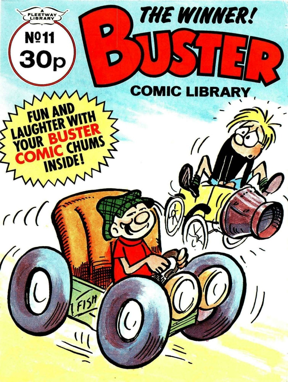 Buster Comic Library #11 comic cover