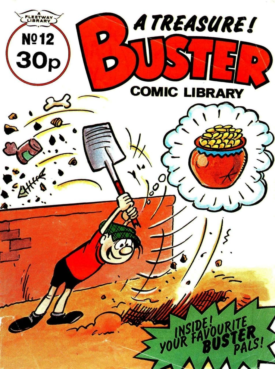 Buster Comic Library #12 comic cover