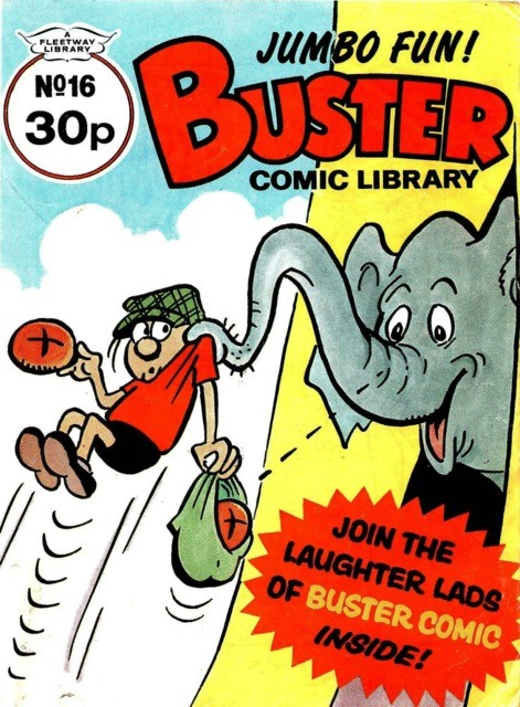 Buster Comic Library #16 comic cover