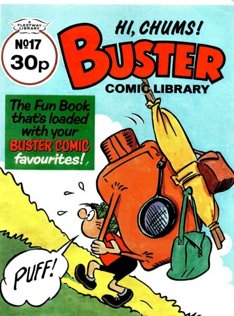 Buster Comic Library #17 comic cover
