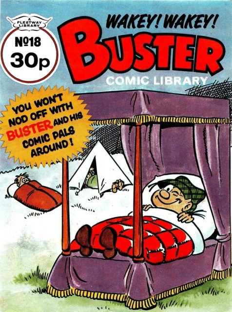 Buster Comic Library #18 comic cover