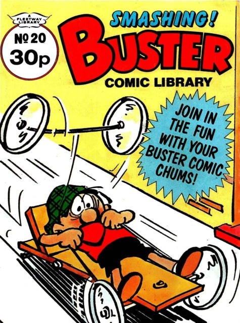 Buster Comic Library #20 comic cover