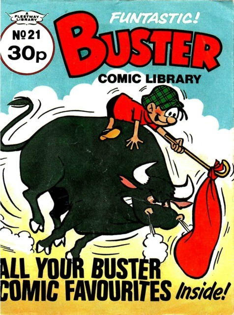 Buster Comic Library #21 comic cover