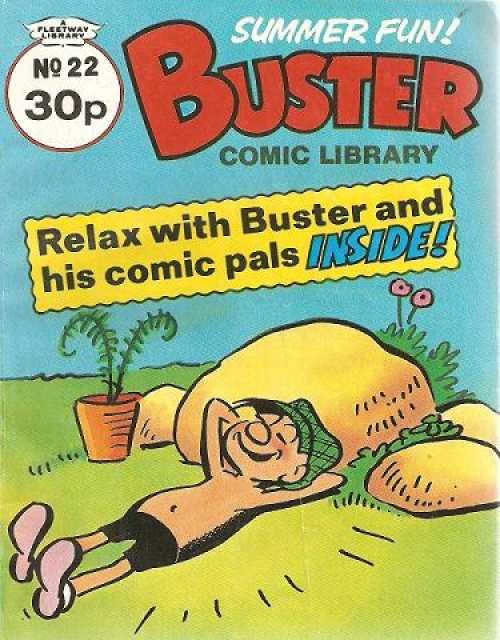 Buster Comic Library #22 comic cover