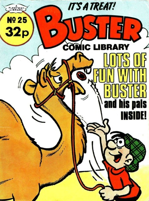 Buster Comic Library #25 comic cover