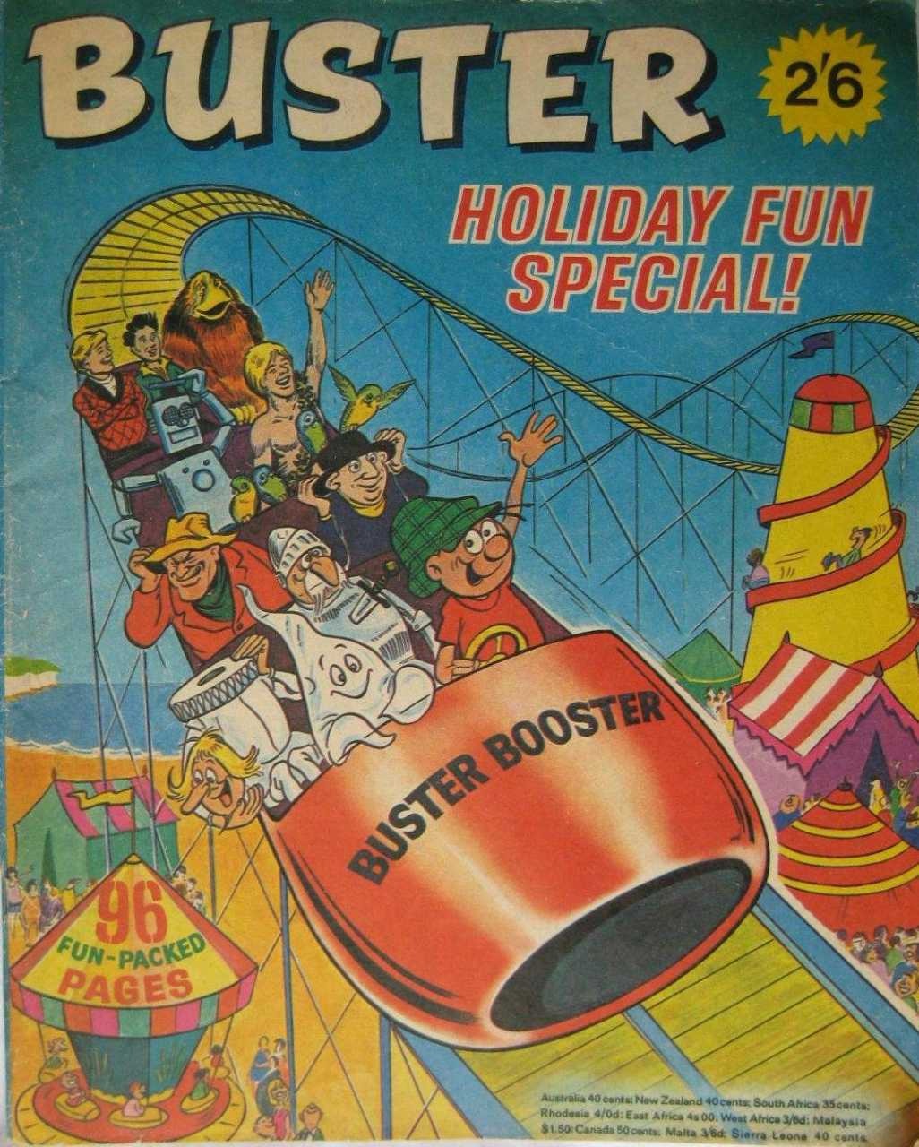 Buster Holiday Fun Special 1969 comic cover