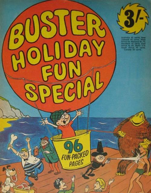 Buster Holiday Fun Special 1970 comic cover