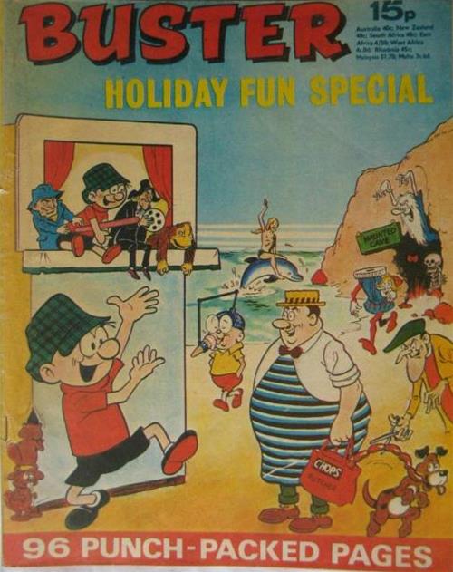 Buster Holiday Fun Special 1971 comic cover