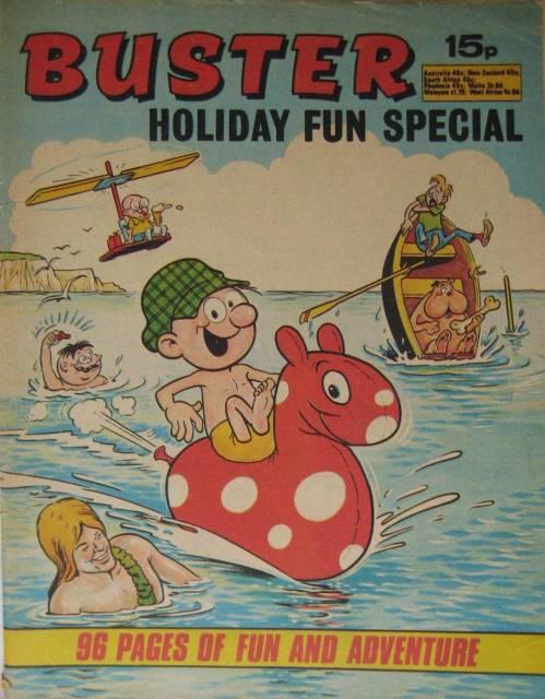 Buster Holiday Fun Special 1972 comic cover