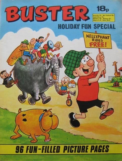 Buster Holiday Fun Special 1973 comic cover