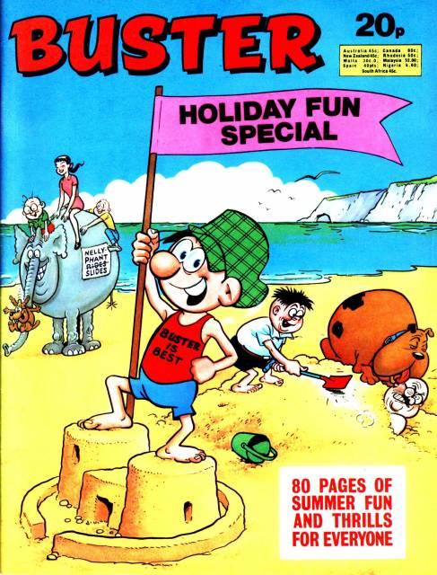 Buster Holiday Fun Special 1974 comic cover