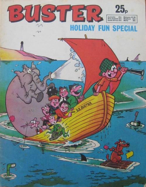 Buster Holiday Fun Special 1975 comic cover