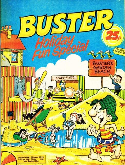 Buster Holiday Fun Special 1976 comic cover
