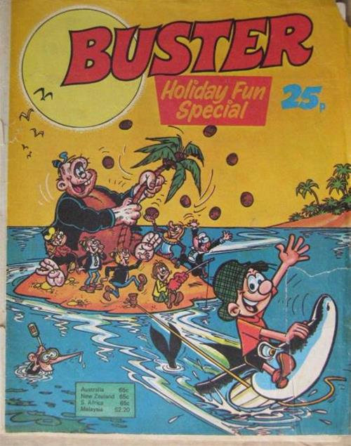Buster Holiday Fun Special 1977 comic cover