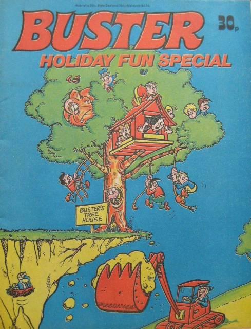 Buster Holiday Fun Special 1978 comic cover
