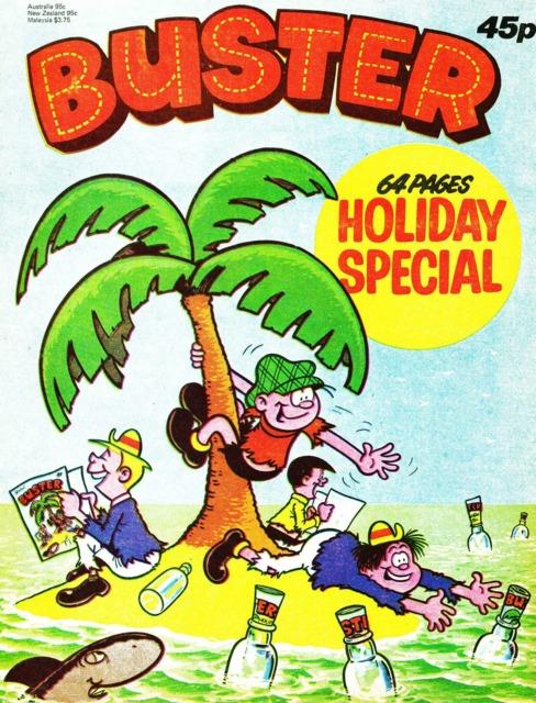 Buster Holiday Fun Special 1980 comic cover