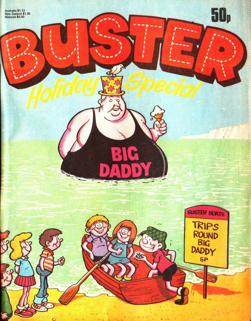Buster Holiday Fun Special 1982 comic cover