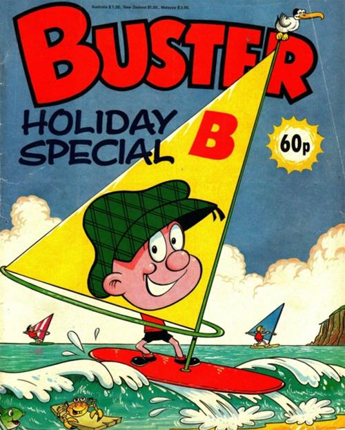 Buster Holiday Fun Special 1985 comic cover