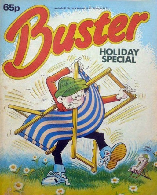 Buster Holiday Fun Special 1986 comic cover