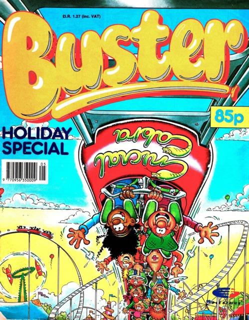 Buster Holiday Fun Special 1990 comic cover