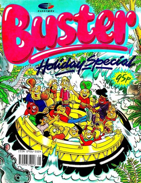 Buster Holiday Fun Special 1991 comic cover