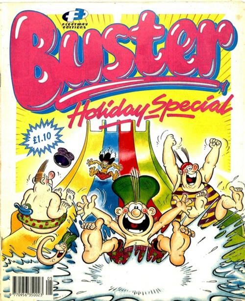 Buster Holiday Fun Special 1992 comic cover